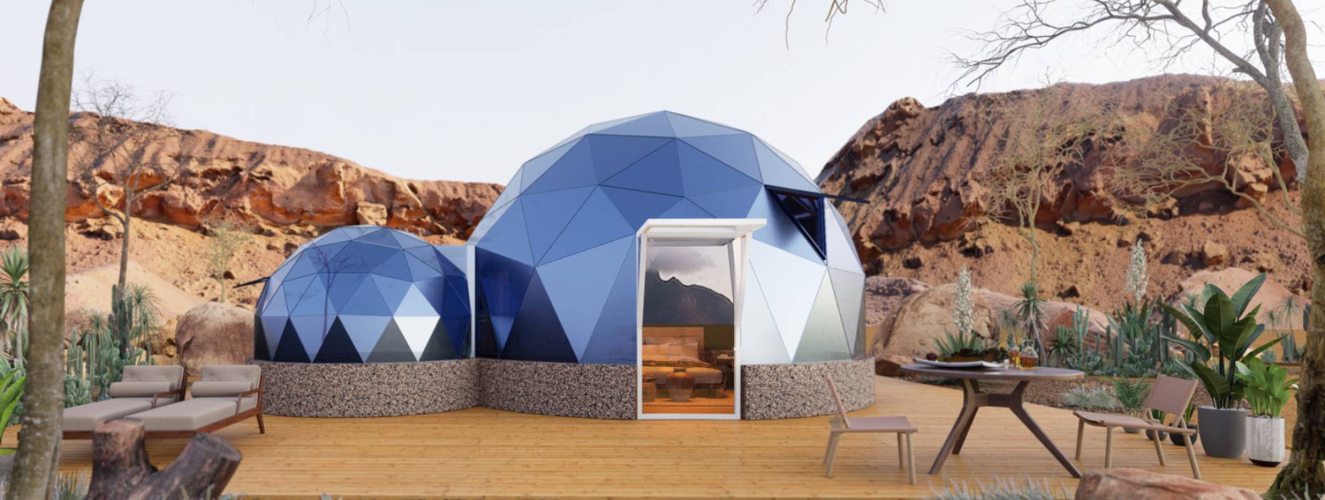 莲湖区球形智能光伏玻璃星空房